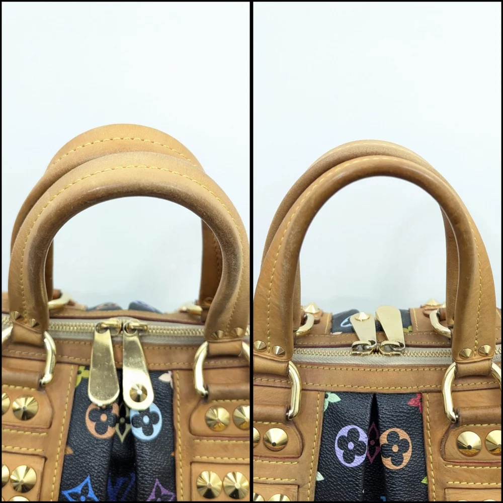 ✨️💎Authentic Louis Vuitton Courtney Monogram Black Multicolor Murakami - Picture 3 of 16